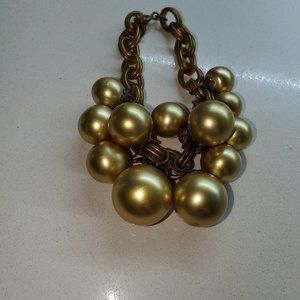 TRUE VINTAGE GOLD COLOR BALL BRACELET